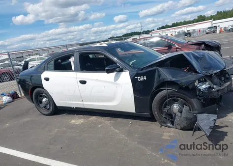 2017 Dodge Charger Police Rwd из США, поврежденный, VIN 2C3CDXAT3HH630514